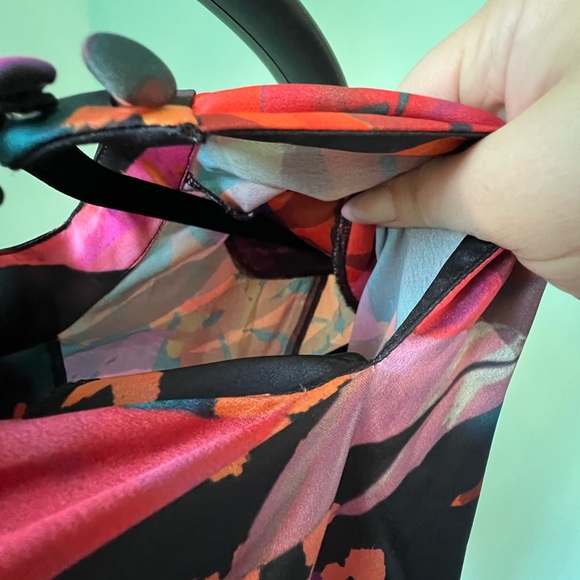 Marciano vibrant long sleeve mini dress size 10 - Picture 6 of 8